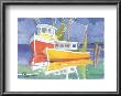 Fishing Boats At Dock by Paul Brent Limited Edition Print