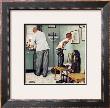 Before The Shot Or At The Doctor's Saturday Evening Post Cover, March 15,1958 by Norman Rockwell Limited Edition Pricing Art Print