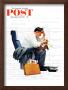 Balancing The Expense Account Saturday Evening Post Cover, November 30,1957 by Norman Rockwell Limited Edition Print
