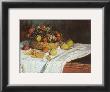 Still Life With Grapes And Fruit by Claude Monet Limited Edition Print