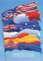 America`S Cup 1995 - Flags by Keith Reynolds Limited Edition Print