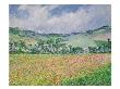 The Poppy Field Near Giverny by Claude Monet Limited Edition Print