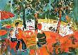 Sur La Terrasse by Jean-Claude Picot Limited Edition Print