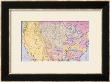 Map Showing The Localities Of The Indian Tribes Of The Us In 1833 by George Catlin Limited Edition Pricing Art Print