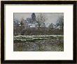The Church At Vetheuil, Snow, 1878-79 by Claude Monet Limited Edition Print