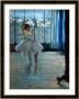 Dancer In Front Of A Window (Dancer At The Photographer's Studio) Circa 1874-77 by Edgar Degas Limited Edition Print