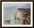 L'aiguille And The Porte D'eval, Etretat, 1886 by Claude Monet Limited Edition Pricing Art Print