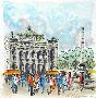 Paris, Le Theatre Du Chatelet by Urbain Huchet Limited Edition Print