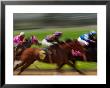 Thoroughbred Horses Racing At Keeneland Race Track, Lexington, Kentucky, Usa by Adam Jones Limited Edition Pricing Art Print