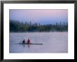 Rowers Training In Lake Burley Griffin, Canberra, Australia by Dennis Jones Limited Edition Print