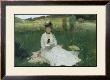 Reading, C.1873 by Berthe Morisot Limited Edition Print