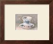 Blue Nosegay Teacup by Barbara Mock Limited Edition Print