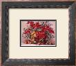 Festive Poinsettia Basket by Barbara Mock Limited Edition Pricing Art Print
