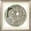 Plates With Text At Pace Columbus by Pablo Picasso Limited Edition Print