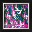 Camouflage, C.1987 (Pink, Black, Blue) by Andy Warhol Limited Edition Print