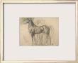 Suivantes De Semiramis Et Cheval, Etude Pour Semiramis by Edgar Degas Limited Edition Print