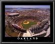 Oakland: Network Associates, Athletics Baseball by Mike Smith Limited Edition Print