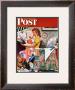 Baby Sitter Saturday Evening Post Cover, November 8,1947 by Norman Rockwell Limited Edition Pricing Art Print