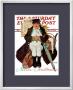 Merrie Christmas Or Muggleston Coach Saturday Evening Post Cover, December 17,1938 by Norman Rockwell Limited Edition Pricing Art Print