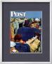 Travel Experience Saturday Evening Post Cover, August 12,1944 by Norman Rockwell Limited Edition Print