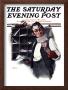 Sorting The Mail Saturday Evening Post Cover, February 18,1922 by Norman Rockwell Limited Edition Print