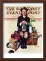 Home From Camp Saturday Evening Post Cover, August 24,1940 by Norman Rockwell Limited Edition Print