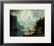 In The Mountains, 1867 by Albert Bierstadt Limited Edition Pricing Art Print
