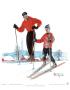 Ski Skills by Norman Rockwell Limited Edition Pricing Art Print