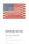 The American Century by Jasper Johns Limited Edition Pricing Art Print