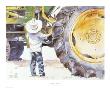 Big Wheel, Big Deal by Linda Loeschen Limited Edition Pricing Art Print