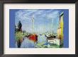 Pleasure Boats At Argenteuil by Claude Monet Limited Edition Print