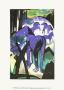 The Mother Mare Of The The Blue Horses by Franz Marc Limited Edition Print