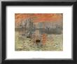 Sunrise by Claude Monet Limited Edition Pricing Art Print