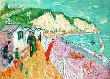 Plage De Fecamp by Jean-Claude Picot Limited Edition Print