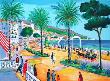 Cannes, La Croisette Ii by Jean-Claude Picot Limited Edition Print