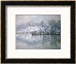 La Seine A Port Villez, Effet De Neige by Claude Monet Limited Edition Pricing Art Print