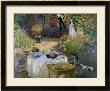 The Luncheon: Monet's Garden At Argenteuil, Circa 1873 by Claude Monet Limited Edition Print