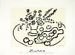 Still Life With Vase Of Flowers And Plate Of Fruit by Henri Matisse Limited Edition Print
