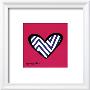 Zig Zag Love by Romero Britto Limited Edition Print