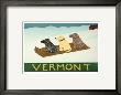 Vermont Sled Dogs by Stephen Huneck Limited Edition Print