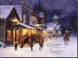 City Sidewalks, Busy Sidewalks With Verse by Jack Sorenson Limited Edition Print