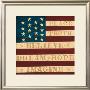 Inspired Colonial Flag by Warren Kimble Limited Edition Print