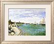 The Beach At Sainte Adresse by Claude Monet Limited Edition Print