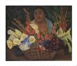Flower Seller by Diego Rivera Limited Edition Print