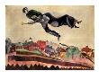 Au Dessus De La Ville,1924 by Marc Chagall Limited Edition Print