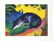 Blue-Black Fox by Franz Marc Limited Edition Print