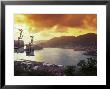 Overview Of Town And Harbor, Charlotte Amalie, St. Thomas, Caribbean by Robin Hill Limited Edition Print
