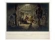 The Interior Of The Hut Of A Mandan Chief by Karl Bodmer Limited Edition Pricing Art Print