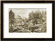 Gold Mining In California by Currier & Ives Limited Edition Print