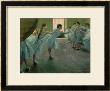 Dancers At Rehearsal, 1875-1877 by Edgar Degas Limited Edition Print